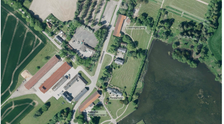Tilladelser til ny udstillingsbygning på Gisselfeld Kloster