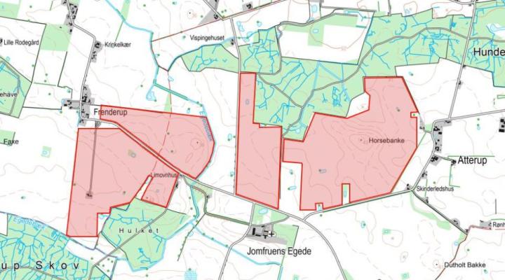 Idefase forud for planlægning for solcellepark ved Jomfruens Egede