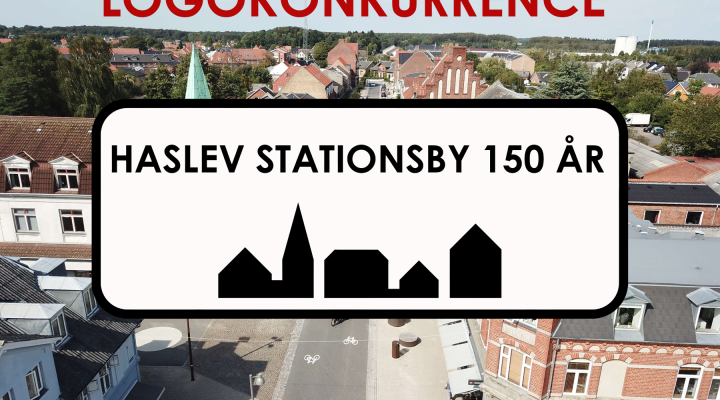 Logokonkurrence: Haslev stationsby 150 år 